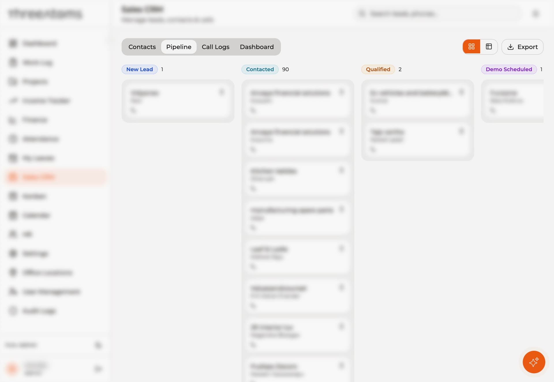 Operations Hub screen 3