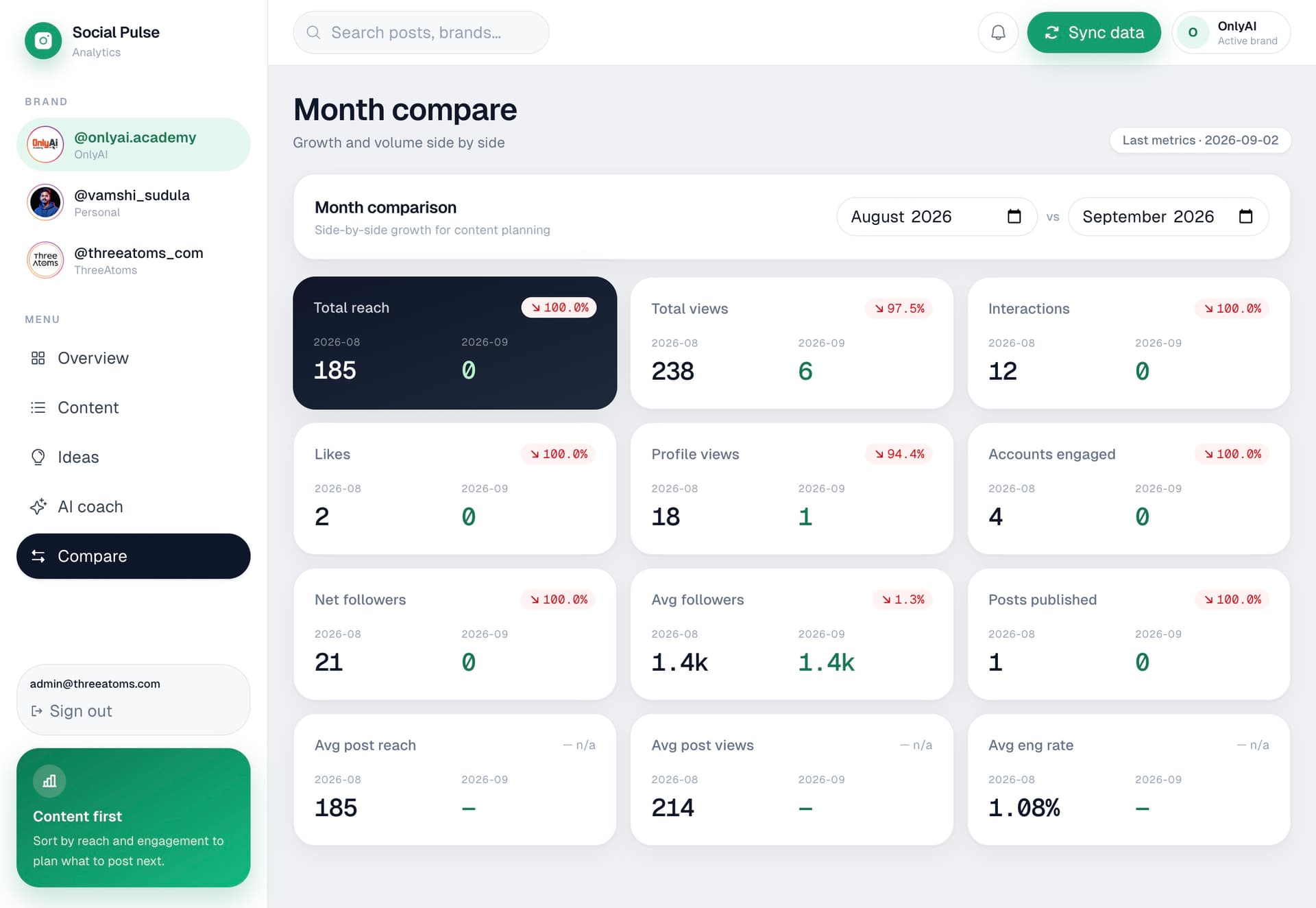 Social Pulse screen 4