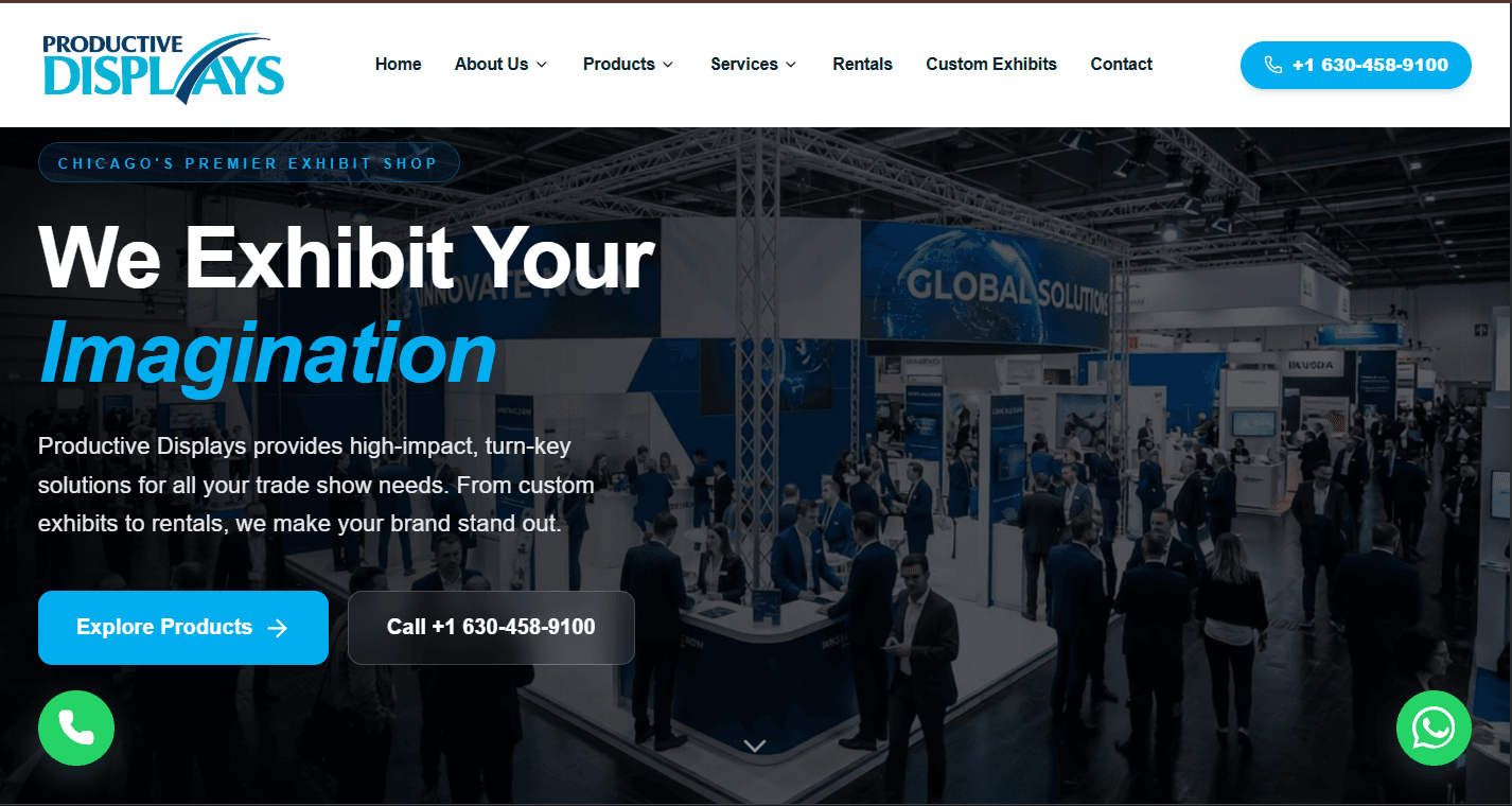 Productive Displays – Full-Stack Web Platform Revamp